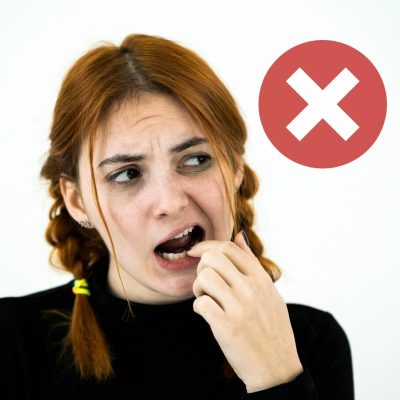 Dont insert fingers in mouth at the dentist Dont insert fingers in mouth at the dentist